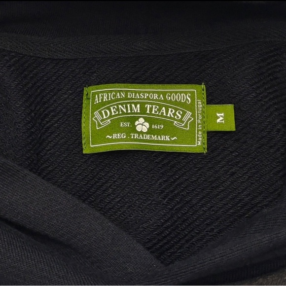 Denim Tears Monochrome Hoodie - Size M - Picture 3 of 7